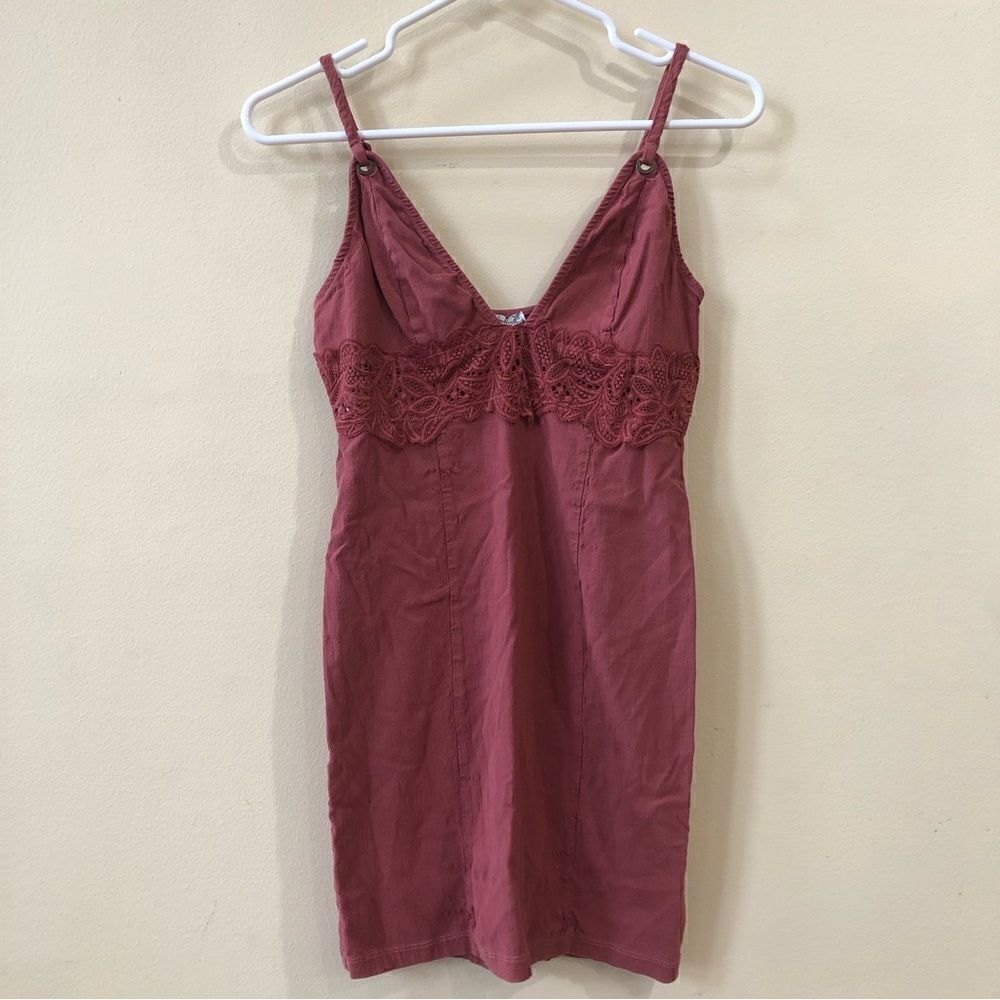 Intimately Free People Terra Cotta Mini Dress